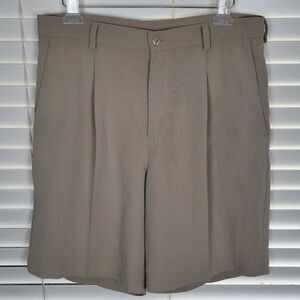 Nike Golf Khaki Beige Athletic Casual Chino Shorts Size M